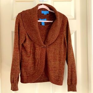 Doncaster Sport sweater set. Size L Fall colors.